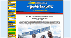 Desktop Screenshot of collingswoodbookfestival.com
